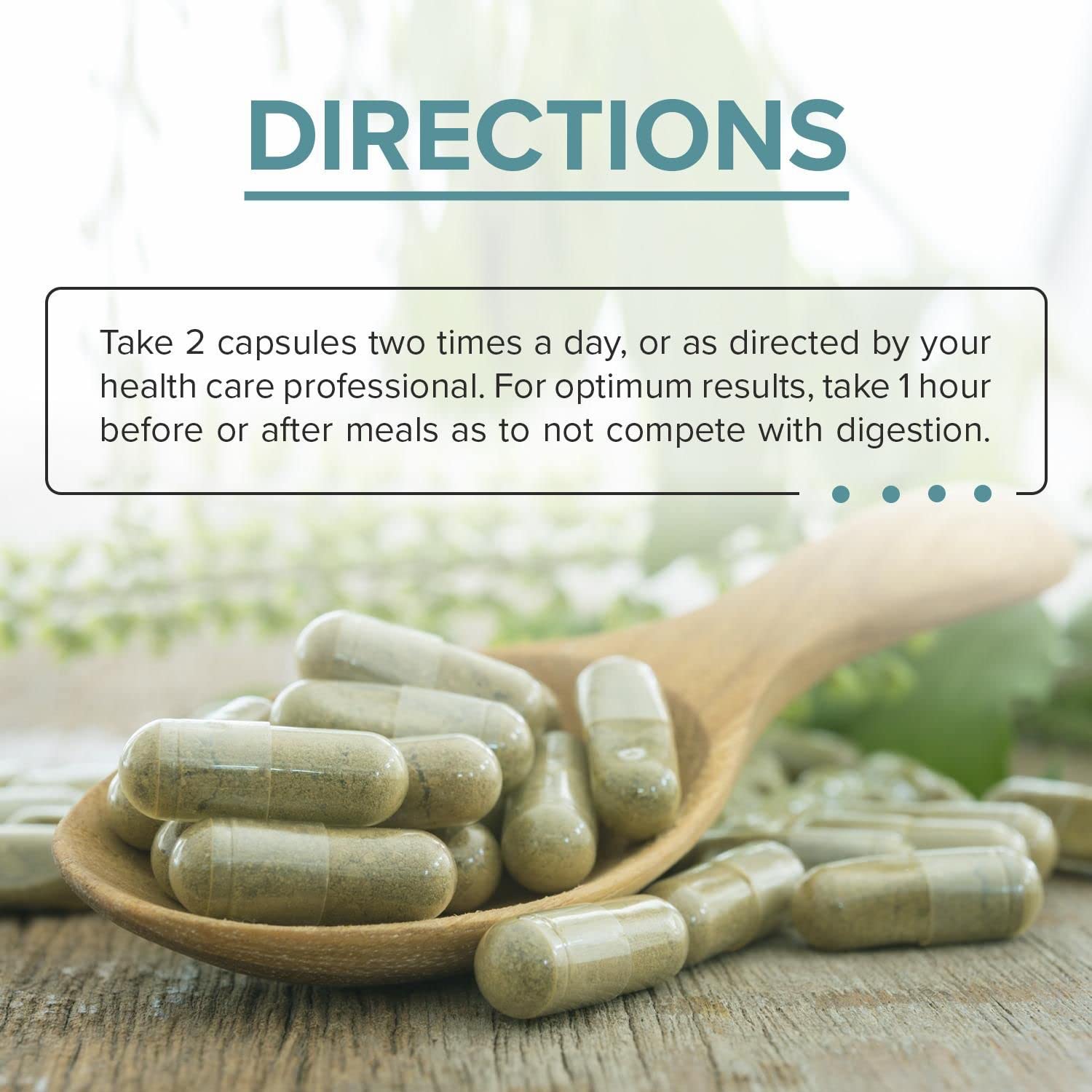 Healthy Day Supplements LymphX 100 Capsules back view