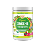 Healthy Delights Organic Greens + Probiotics 386g front view