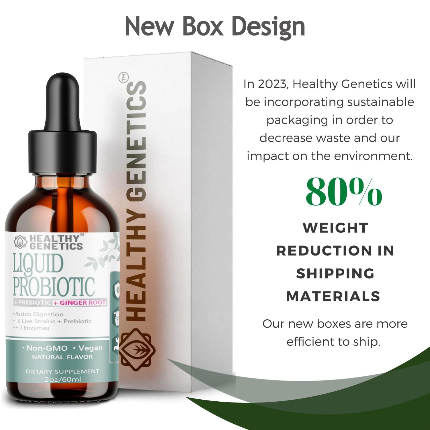 Healthy Genetics Prebiotic Probiotic with Ginger 118g lifestyle scene