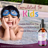 Healthy Genetics Probiotics for Kids 140g bottle with cap