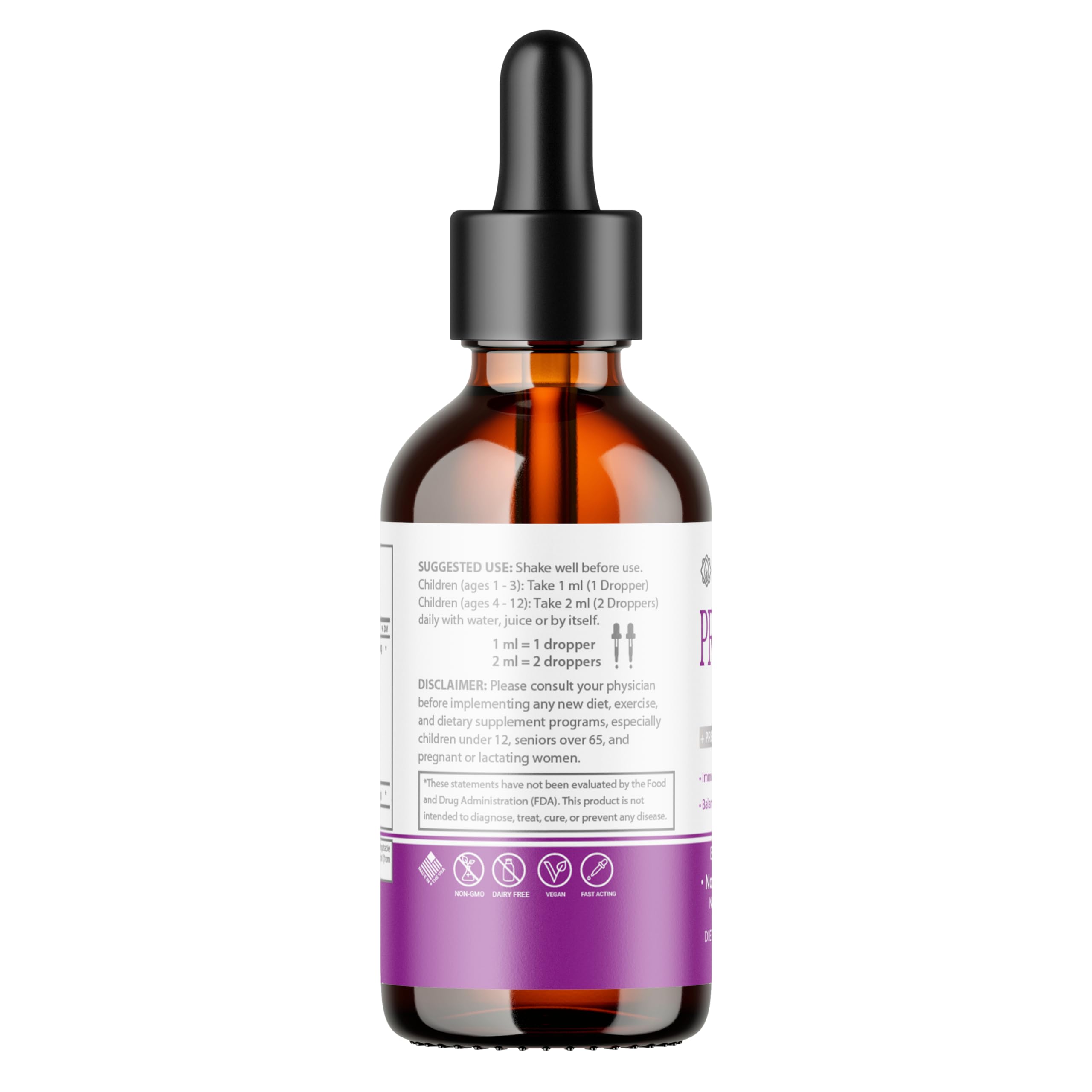 Healthy Genetics Probiotics for Kids 140g ingredients list