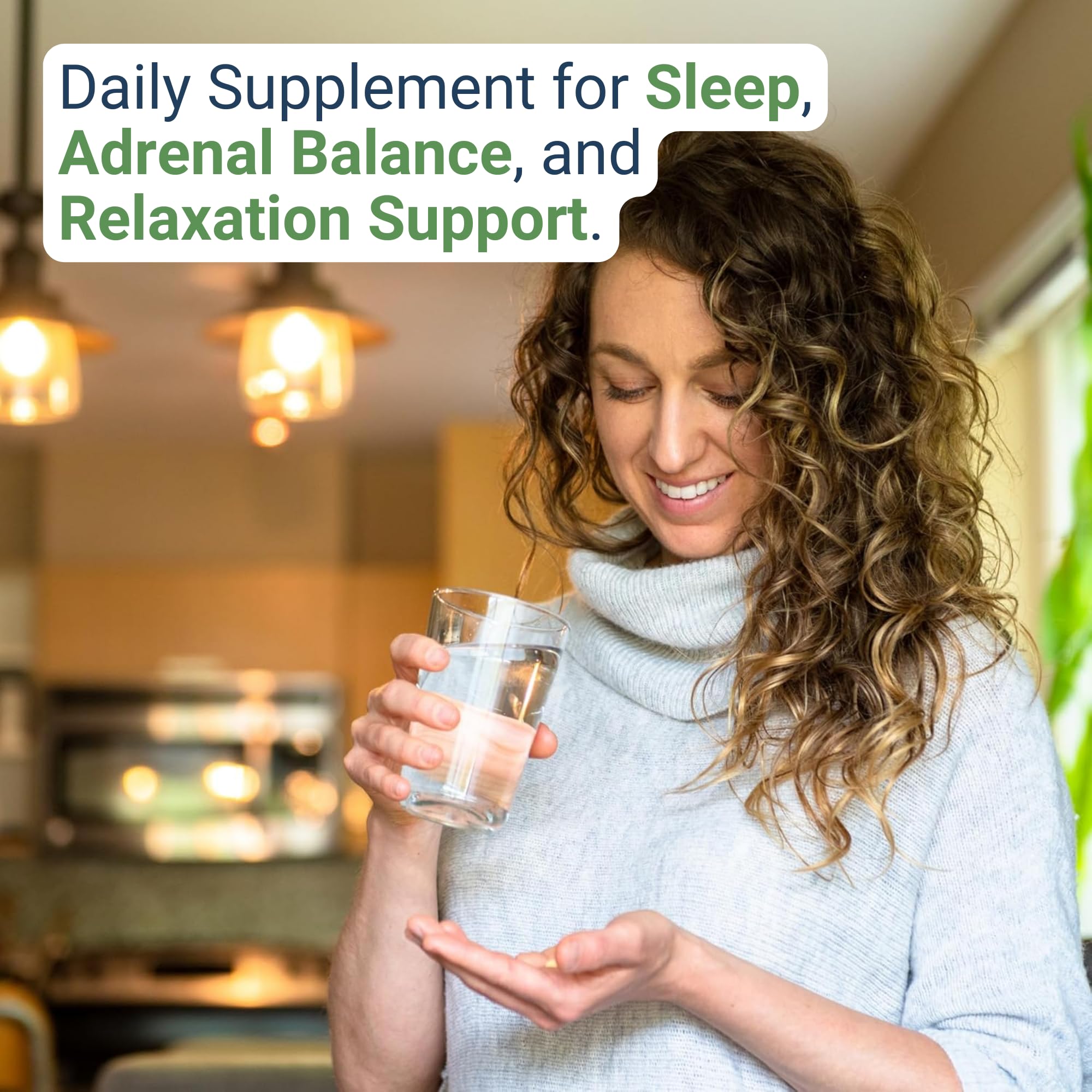 Healthy Gut BeSerene Daily Sleep Supplement back view