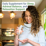 Healthy Gut BeSerene Daily Sleep Supplement back view