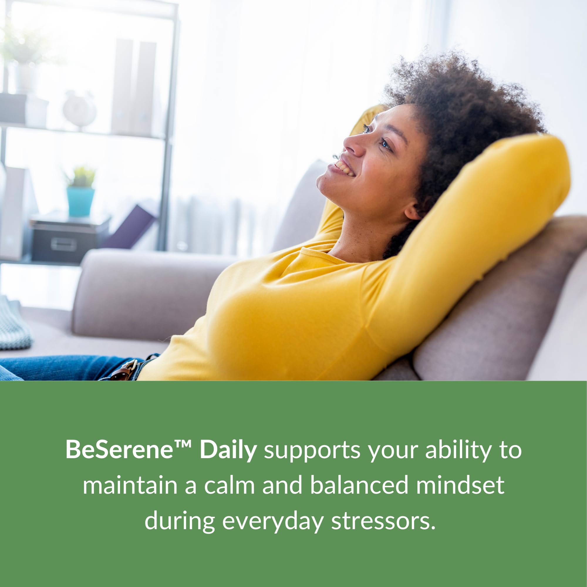 Healthy Gut BeSerene Daily Sleep Supplement lifestyle scene
