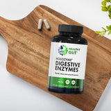 Healthy Gut HoloZyme Multi-Enzyme Supplement capsule close-up