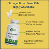 Healthy Gut Magnesium Glycinate Supplement 180mg packaging