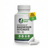 Healthy Gut Magnesium Glycinate Supplement bottle front view