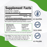 Healthy Gut Magnesium Glycinate Supplement side view