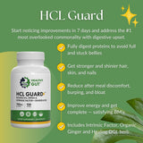 Healthy Gut Multi-Enzyme Supplement 132g with ingredients