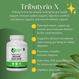Healthy Gut Tributyrin-X Postbiotic Capsules nutritional information