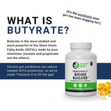 Healthy Gut Tributyrin-X Postbiotic Capsules with natural background