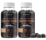 HEALTHY HEIST Elderberry Gummies front view packaging
