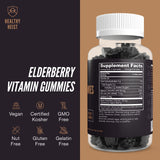 HEALTHY HEIST Elderberry Gummies ingredients list