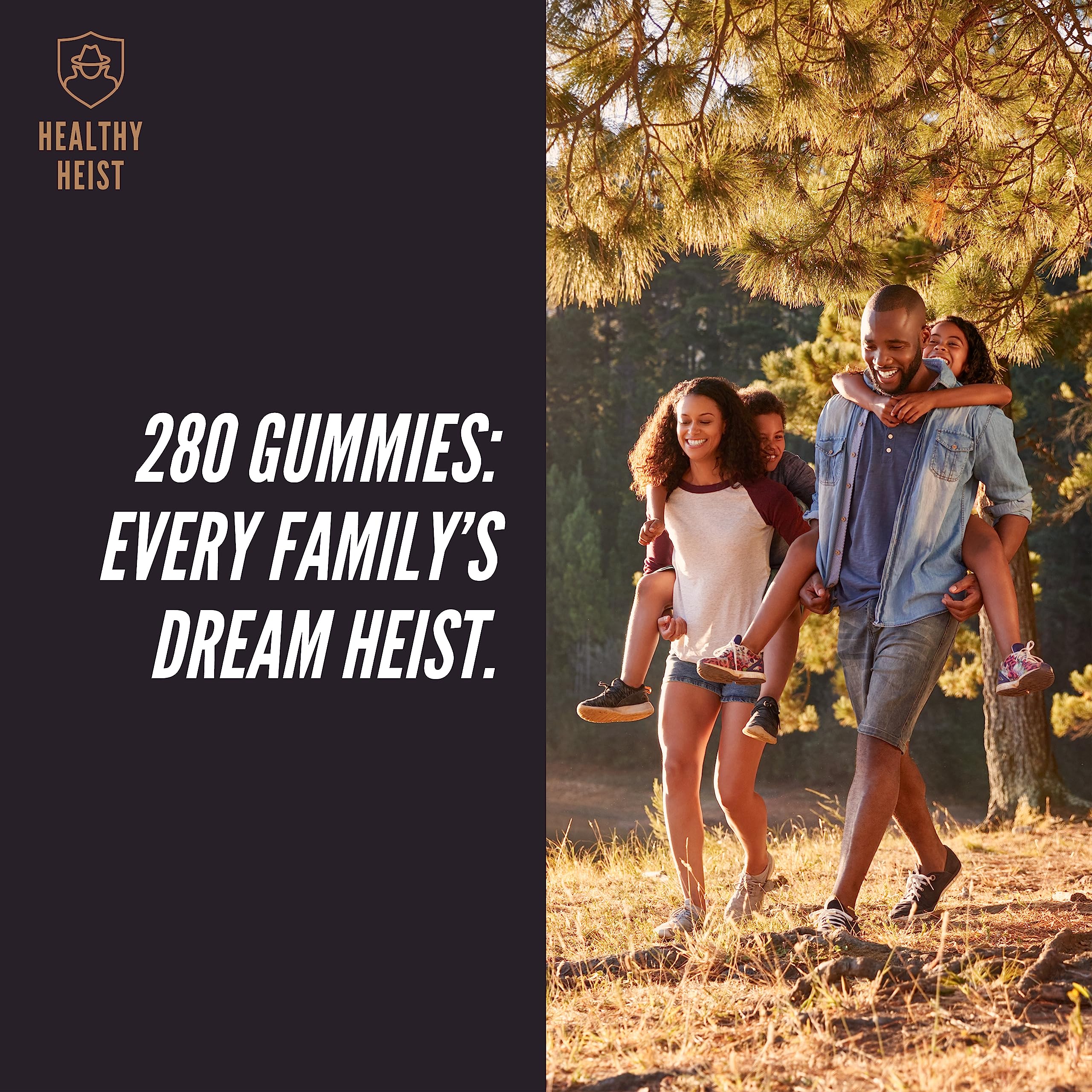 HEALTHY HEIST Elderberry Gummies nutritional information