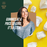 HEALTHY HEIST Lion's Mane Mushroom Gummies packaging