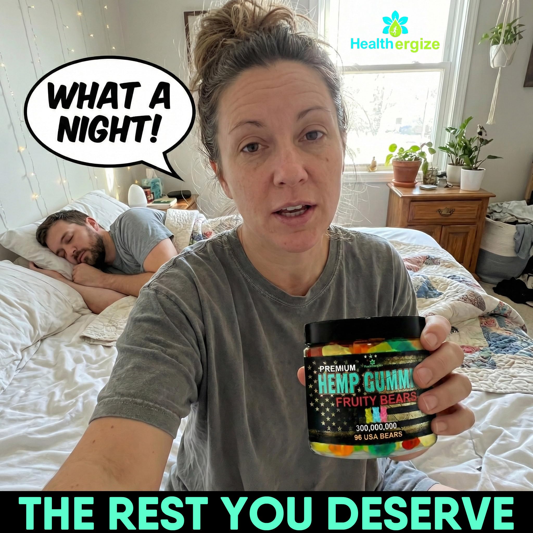 Healthy lifestyle setup with Healthergize Omega 3-6-9 gummies