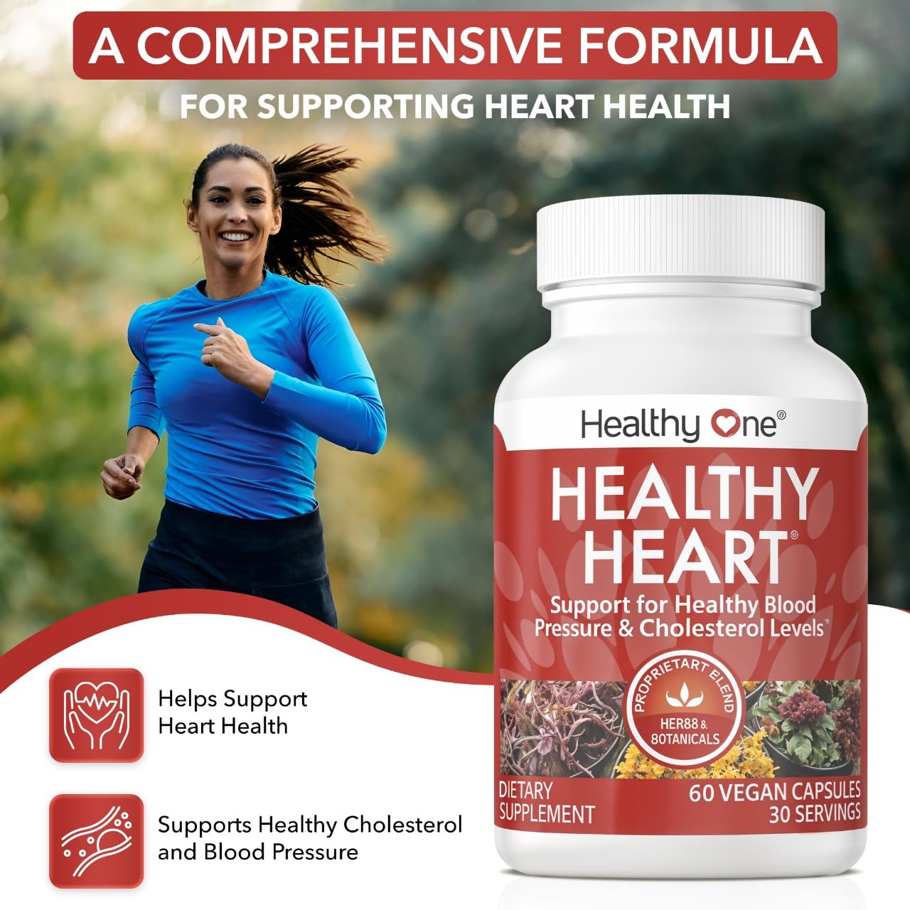 Healthy One CoQ10 8-in-1 daily wellness Supplement ingredients list
