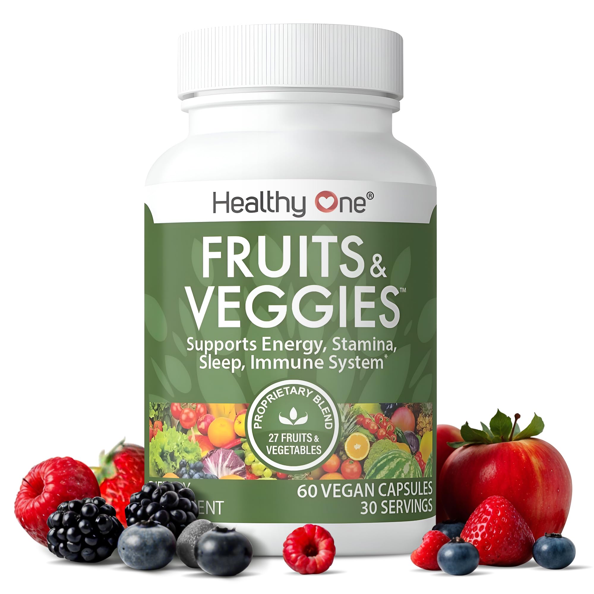 Healthy One Fruits & Veggies bottle front view