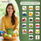 Healthy One Fruits & Veggies Gummy Supplement serving suggestion