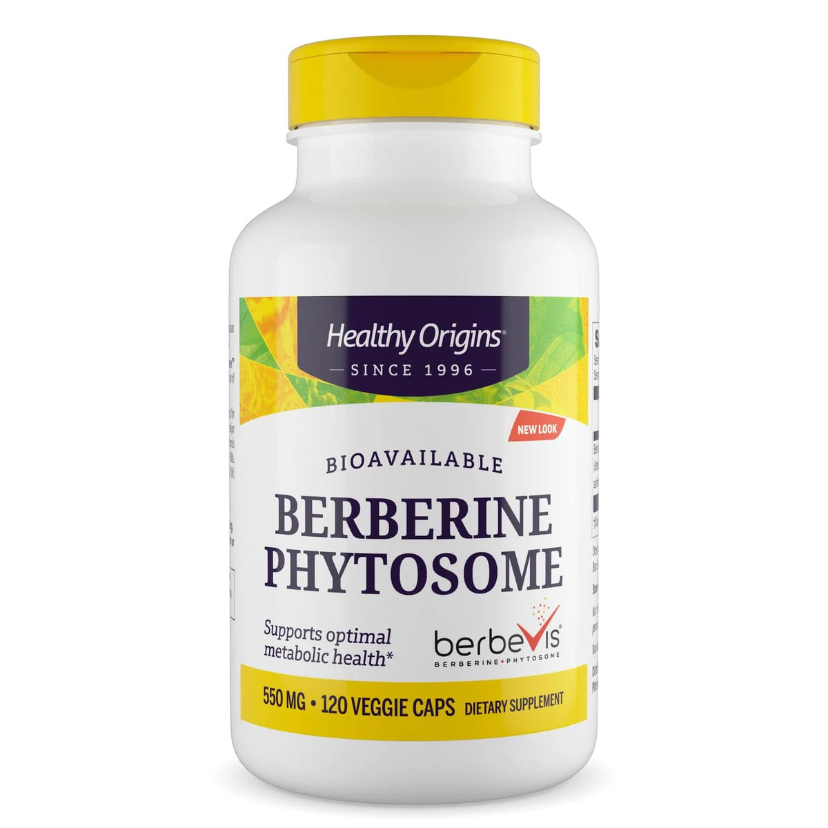 Healthy Origins Berbevis Phytosome supplement front view