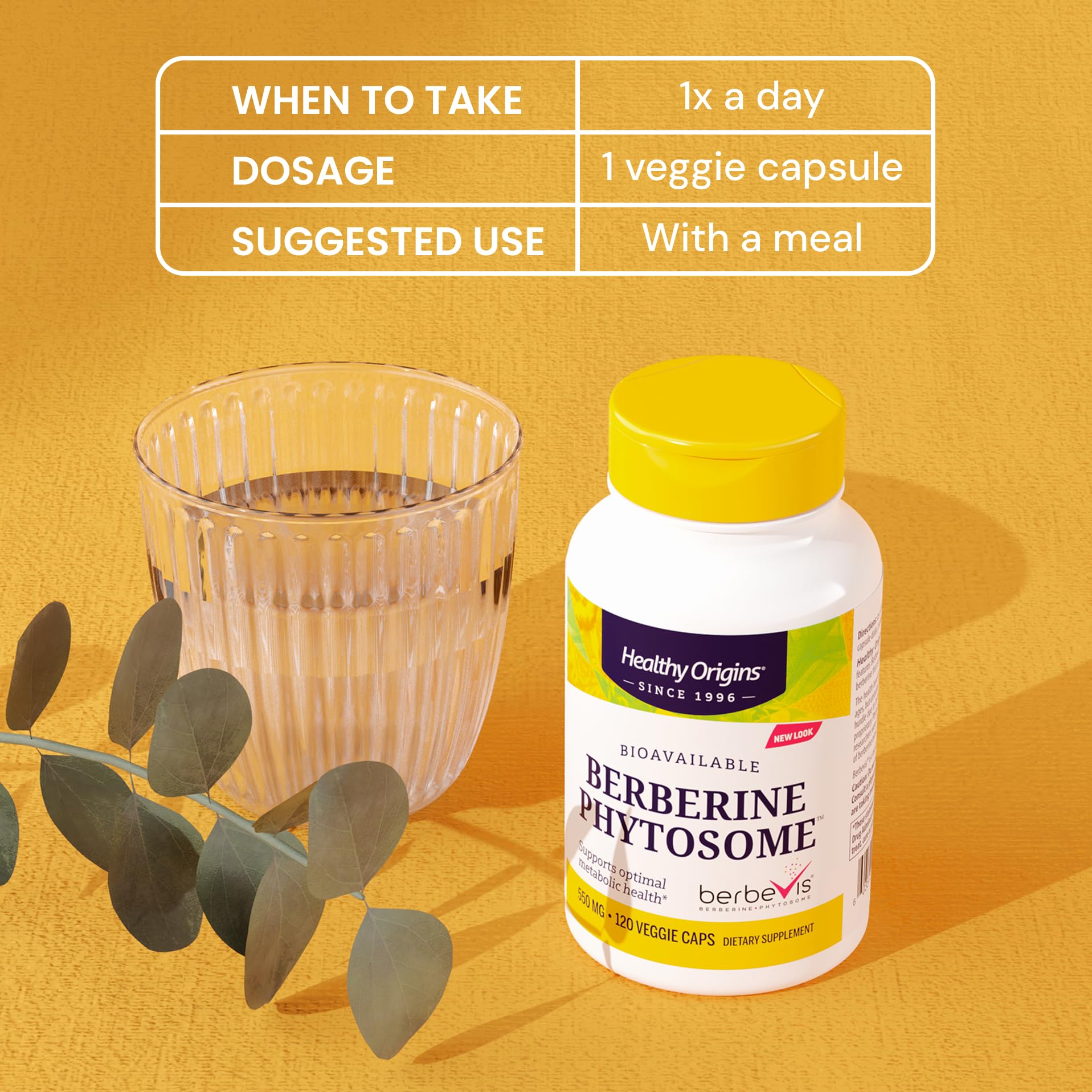 Healthy Origins Berbevis Phytosome supplement packaging