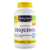 Healthy Origins CoQ10 Ubiquinol 50mg capsules front view