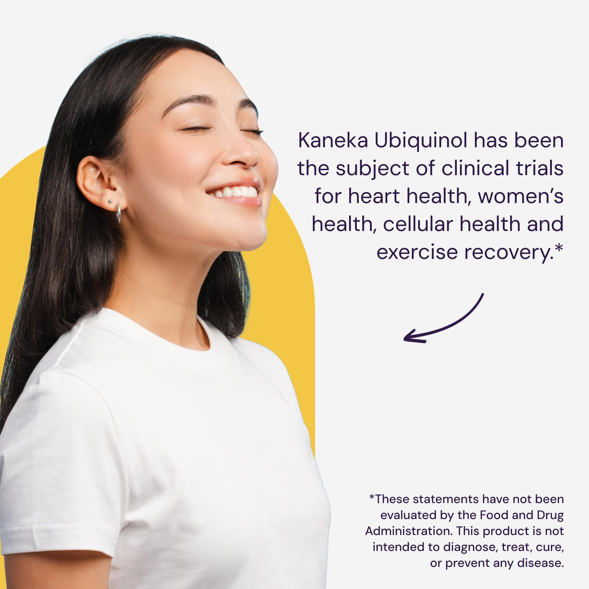 Healthy Origins CoQ10 Ubiquinol capsules on a wooden table