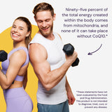 Healthy Origins CoQ10 Ubiquinone 100mg capsules opened bottle