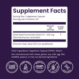 Healthy Origins Dried Yeast Fermentate Supplement 59g back view
