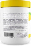 Healthy Origins L-Arginine 358g back view with ingredient list
