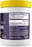 Healthy Origins L-Citrulline supplement label with nutritional information