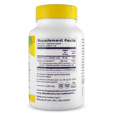 Healthy Origins Methyl Folate 800 mcg Quatrefolic Capsules side view