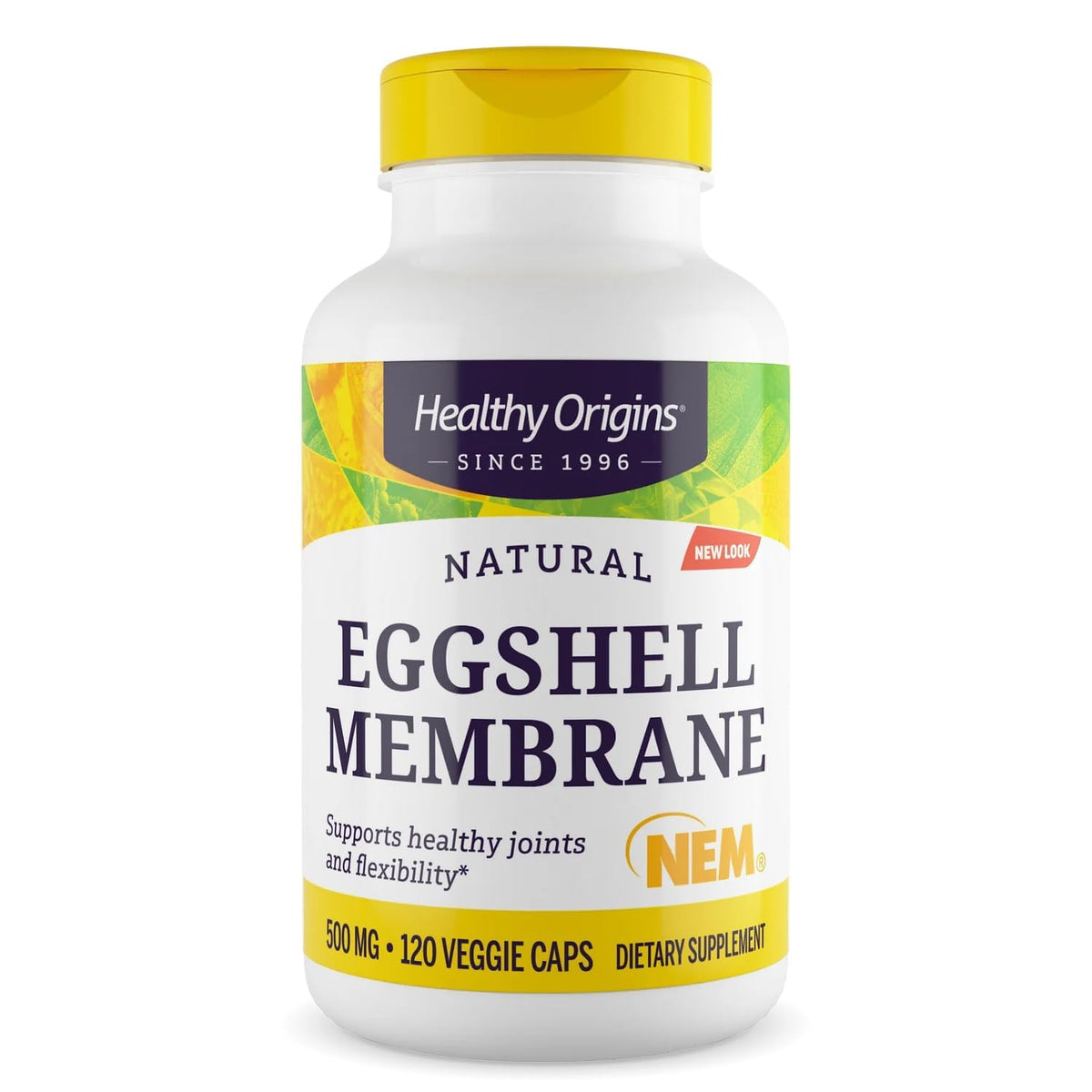 Healthy Origins Natural Eggshell Membrane supplement front view