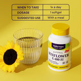 Healthy Origins Sunflower E-400 IU Vitamin E ingredients list