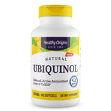 Healthy Origins Ubiquinol CoQ10 100mg softgels front view