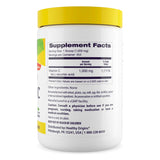 Healthy Origins Vitamin C Powder 1,000mg 16 oz jar side view