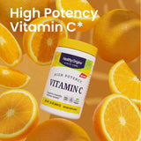 Healthy Origins Vitamin C Powder 1,000mg 16 oz jar with spoon