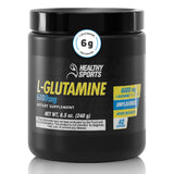 HEALTHY SPORTS L-Glutamine Powder 6000mg front view