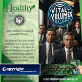 Healthy Surplus Vitamin B12 Supplement Tablets 500 mcg with Vital Volumes Tips Card