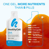 Healthycell 5-HTP MicroGel pack in a refrigerator for chilling