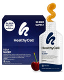 HealthyCell REM Sleep Aid Liquid Gel Supplement packaging front view