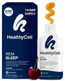 Healthycell REM Sleep MicroGel cherry flavour pack front view