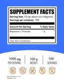 HealthyFinds Magnesium L-Threonate 100g with measuring spoon