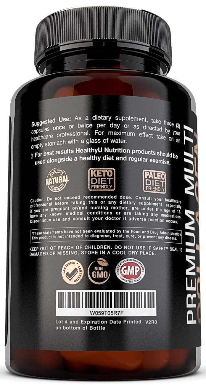 HEALTHYU NUTRITION Multi Collagen Peptides Capsules close-up