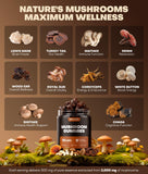 HealthyVi Mushroom Gummies showing soft pectin texture