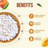 HealthyWayRx CoQ10 200mg capsules bottle with label