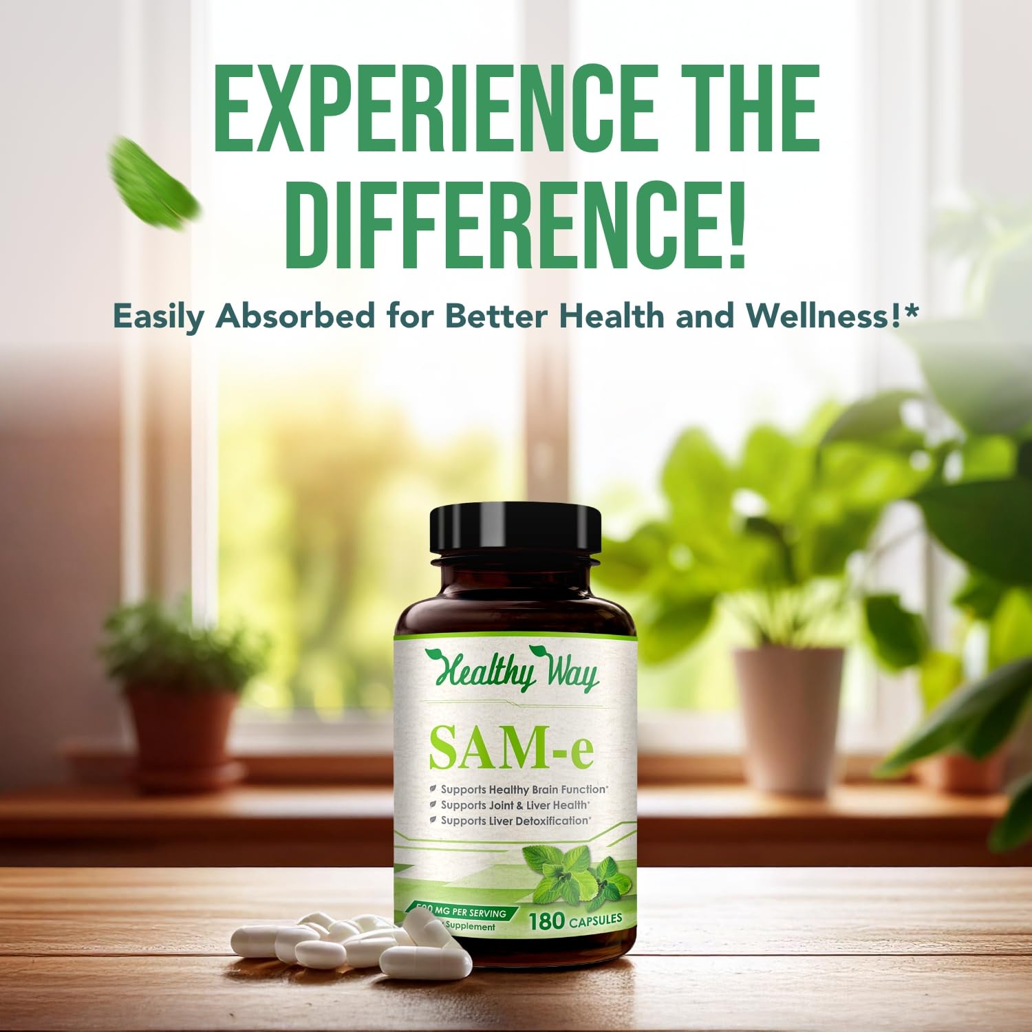 HealthyWayRx SAMe Supplement 150g nutritional information