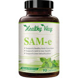 HealthyWayRx SAMe Supplement 60 Capsules front view