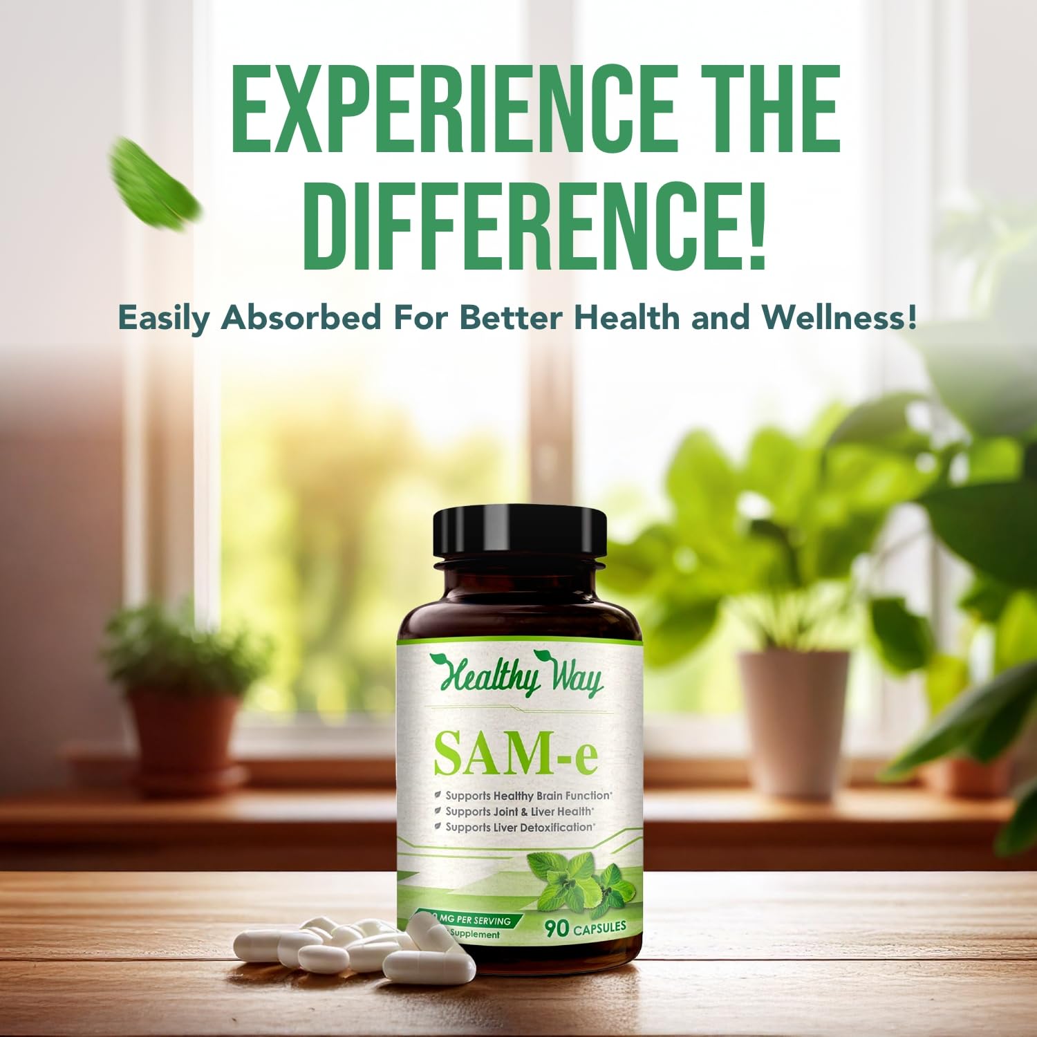 HealthyWayRx SAMe Supplement side view
