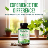 HealthyWayRx SAMe Supplement with a measuring spoon